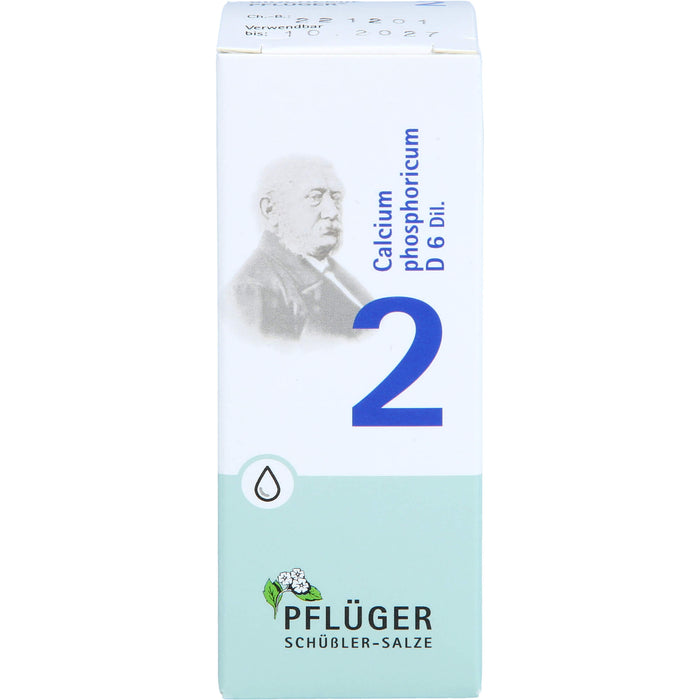 Pflüger Biochemie Nr.2 Calcium phosphoricum D6 Dilution, 30 ml Lösung