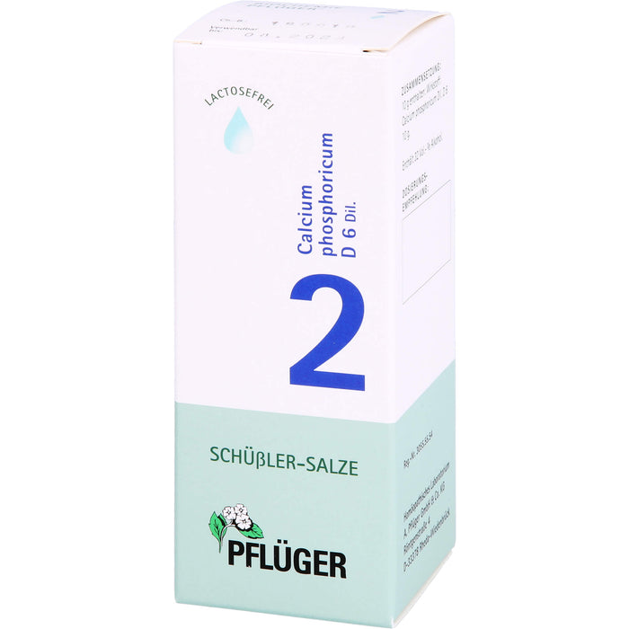 Pflüger Biochemie Nr.2 Calcium phosphoricum D6 Dilution, 100 ml Solution