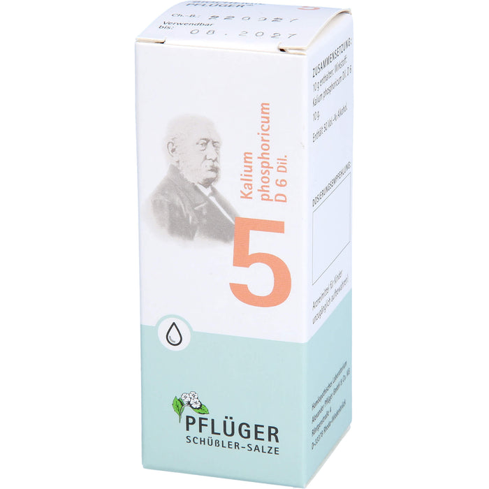 Pflüger Biochemie Nr.5 Kalium phosphoricum D6 flüssige Verdünnung, 30 ml Solution
