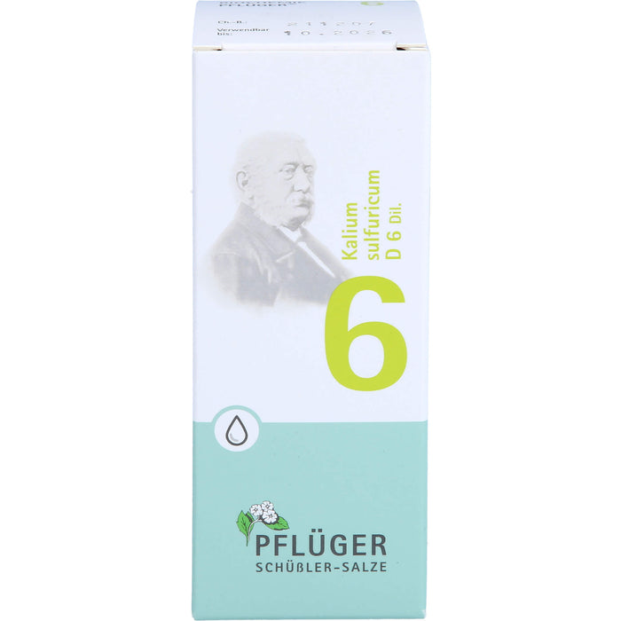 Biochemie Nr.6 Kalium sulfuricum D6 Pflüger Dil., 100 ml TRO