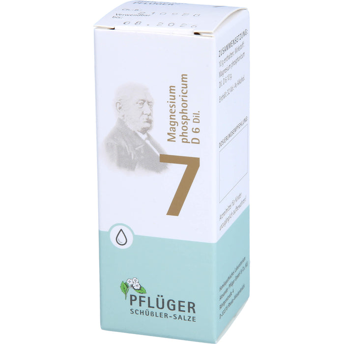 Pflüger Biochemie Nr.7 Magnesium phosphoricum D6 Tropfen, 30 ml Lösung