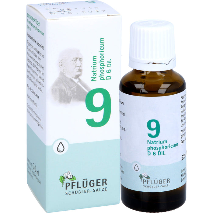 Biochemie Nr.9 Natrium phosphoricum D6 Pflüger Dil., 30 ml TRO
