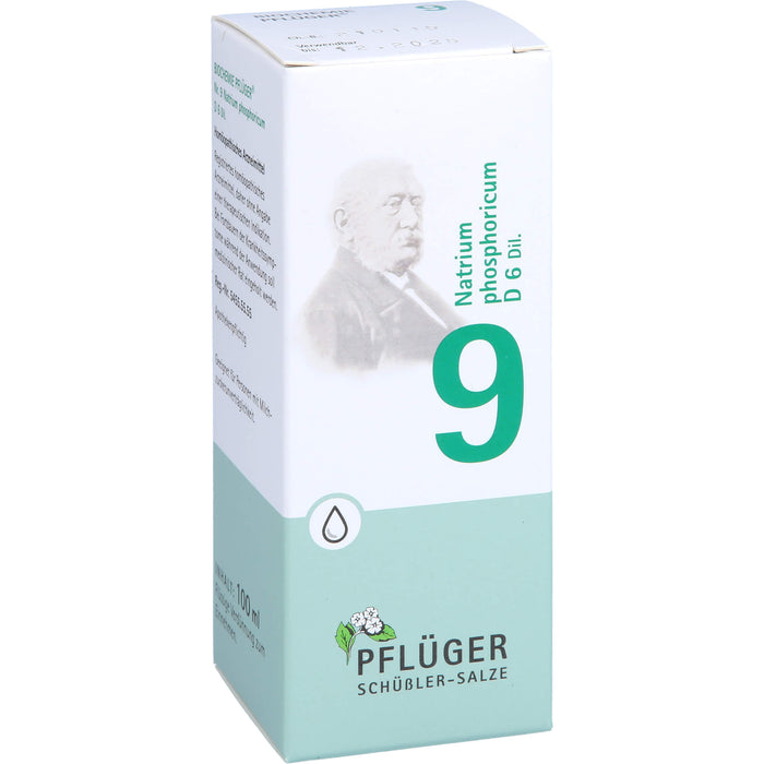 Biochemie Nr.9 Natrium phosphoricum D6 Pflüger Dil., 100 ml TRO