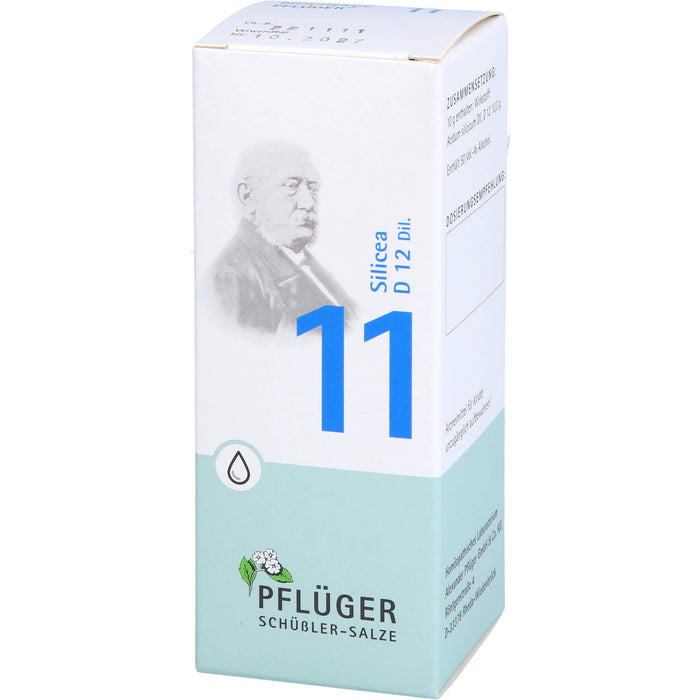 Pflüger Biochemie Nr.11 Silicea D12 Dilution, 100 ml Solution