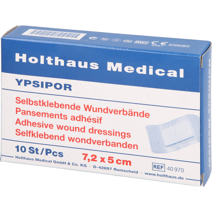 Wundverband St Ypsi7.2x5cm, 10 St VER