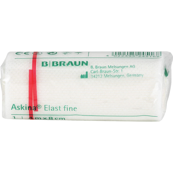 Askina Elast Fine 4mX8cm cellophaniert, 1 St BIN