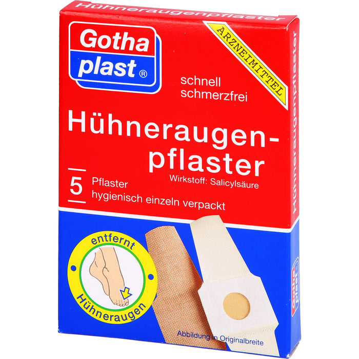 GOTHAPLAST CORNMED HUEHNERAUGENPFLASTER, 5 pcs. Patch