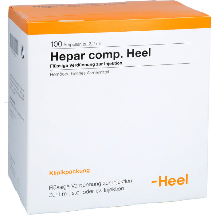 Hepar comp. Heel Amp., 100 pcs. Ampoules