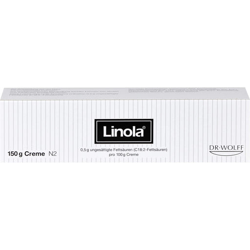 Linola Creme beruhigt, kühlt und wirkt Entzündungen ohne Cortison entgegen, 150 g Creme