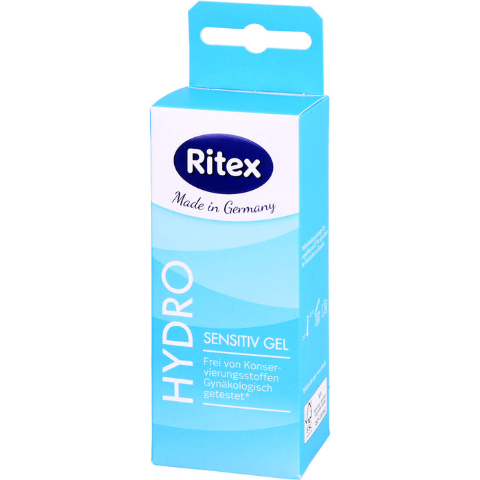 Ritex Hydro Sensitiv Gleitgel bei mangelnder Vaginalfeuchtigkeit, 50 ml Gel