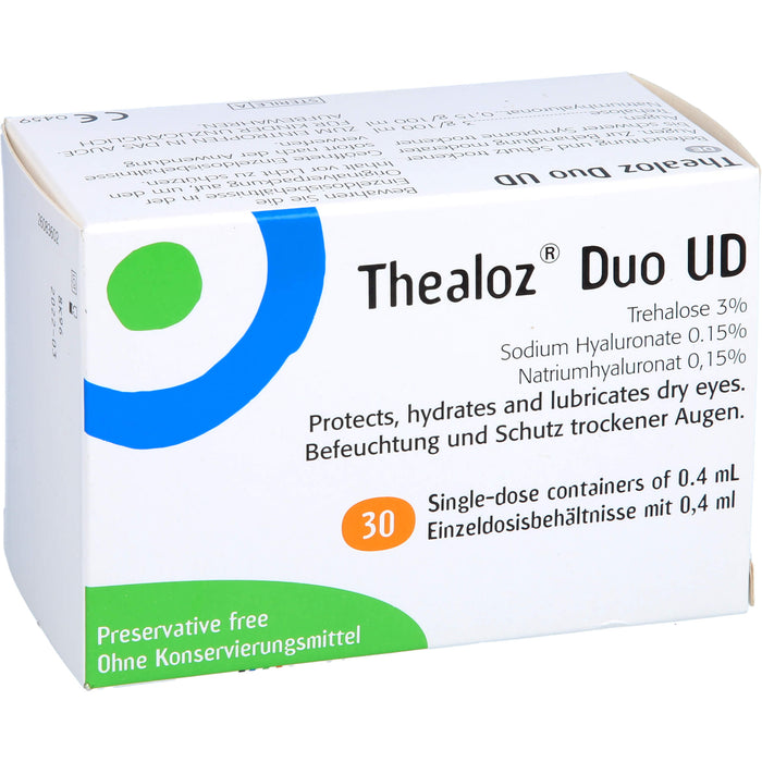 Thealoz Duo UD Augentropfen, 30 pcs. Single-dose pipettes