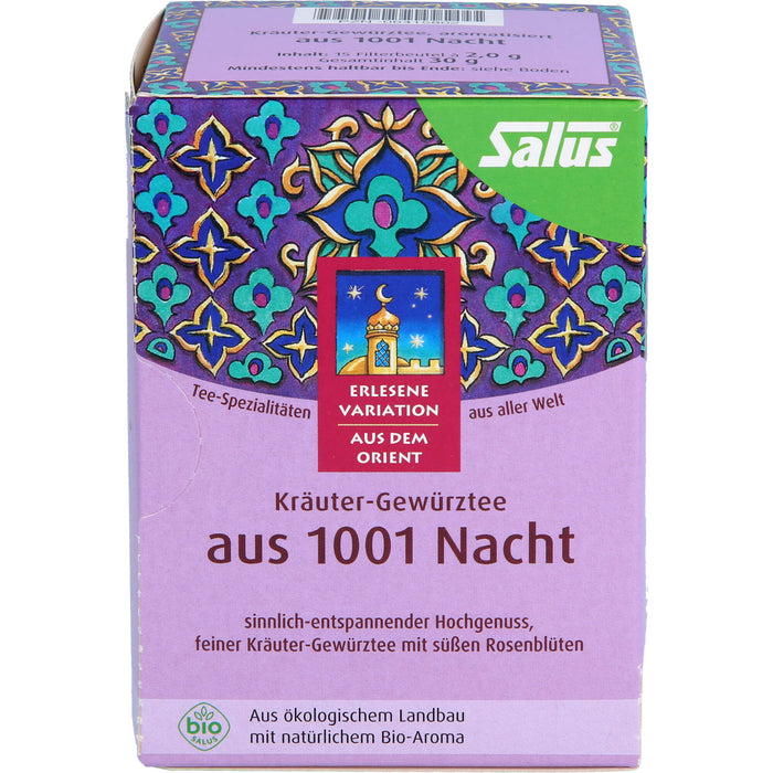 Kräuter-Gewürztee aus 1001 Nacht bio Salus, 15 St FBE