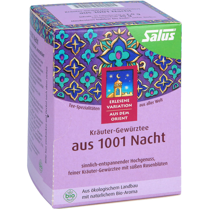 Salus Kräuter-Gewürztee aus 1001 Nacht bio, 15 St. Filterbeutel