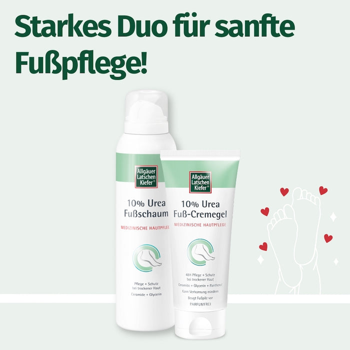 ALLGÄUER LATSCHENKIEFER 10% Urea Fuß Cremegel, 100 ml Cream