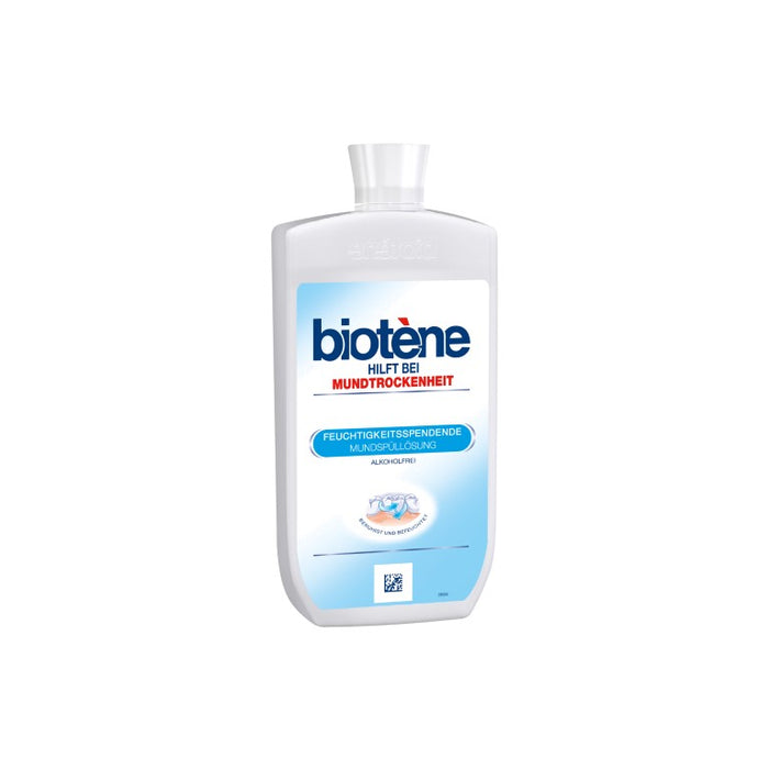 BIOTENE befeuchtende Mundspüllösung zur Linderung von Mundtrockenheit, 500 ml Solution