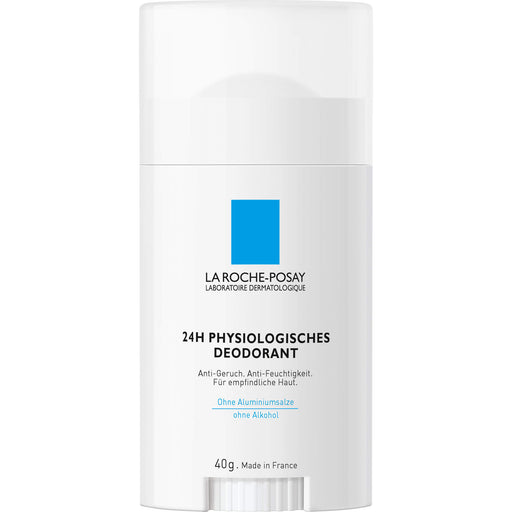 La Roche-Posay 24h Physiologisches Deodorant Stick, 40 g Stift
