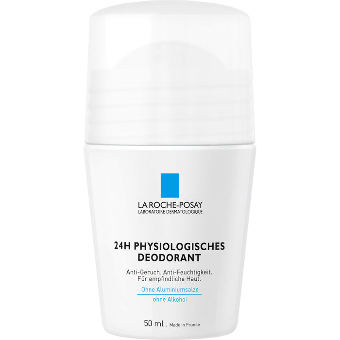 La Roche-Posay 24h Physiologisches Deodorant Roll-On, 50 ml Lösung