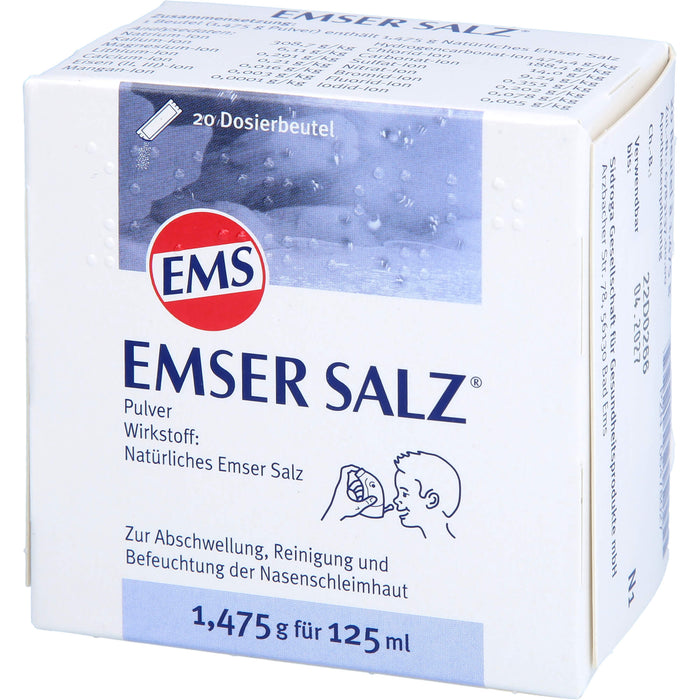 EMSER SALZ , Pulver 1,475 g, 20 St. Beutel