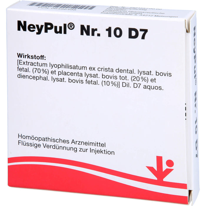 NeyPul Nr. 10 D7 Amp., 5 ml Solution