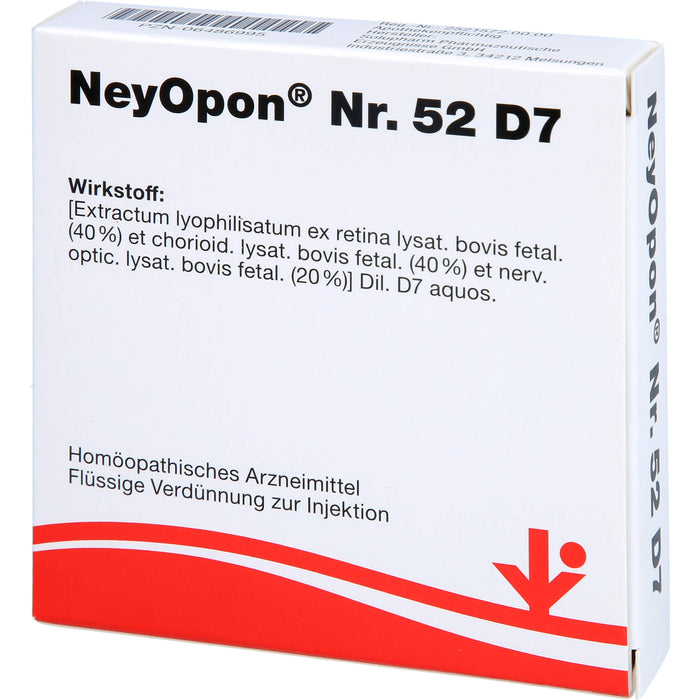 NeyOpon Nr. 52 D7 Amp., 5X2 ml AMP