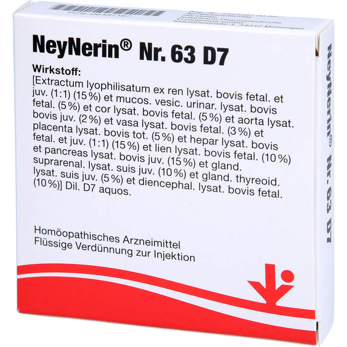 NeyNerin® Nr.63 D7 Amp., 5X2 ml AMP