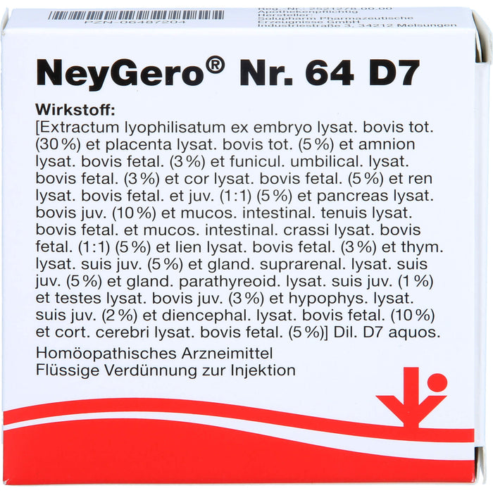 NeyGero Nr. 64 D7 flüssige Verdünnung, 5 ml Lösung