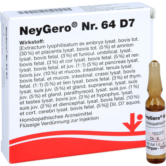 NeyGero Nr. 64 D7 flüssige Verdünnung, 5 ml Solution