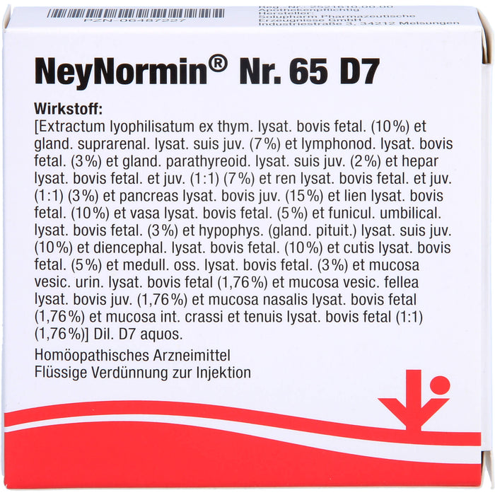 NeyNormin Nr. 65 D7 Amp., 5X2 ml AMP
