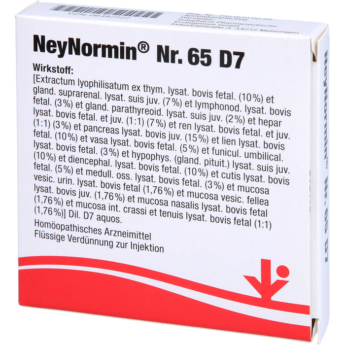 NeyNormin Nr. 65 D7 Amp., 5X2 ml AMP