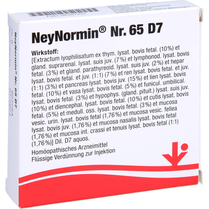 NeyNormin Nr. 65 D7 Amp., 5X2 ml AMP
