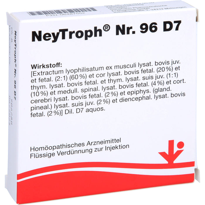NeyTroph Nr. 96 D7 flüssige Verdünnung, 5 ml Lösung