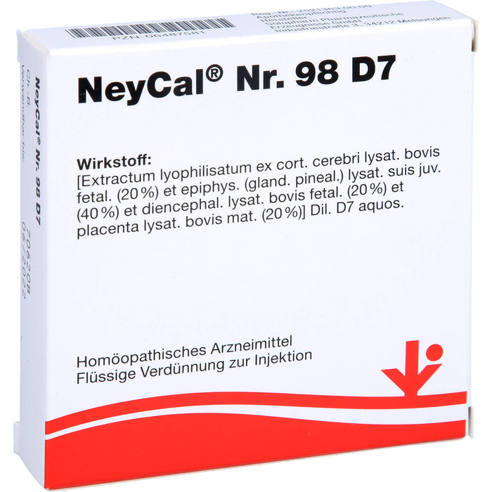 NeyCal Nr. 98 D7 Amp., 5 ml Solution