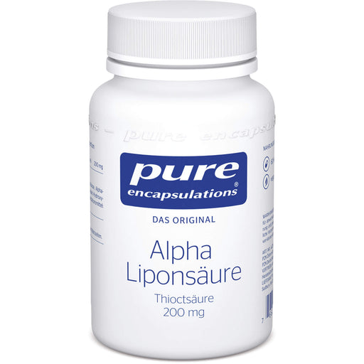 Pure Encapsulations Alpha Liponsäure Kapseln, 60 St. Kapseln
