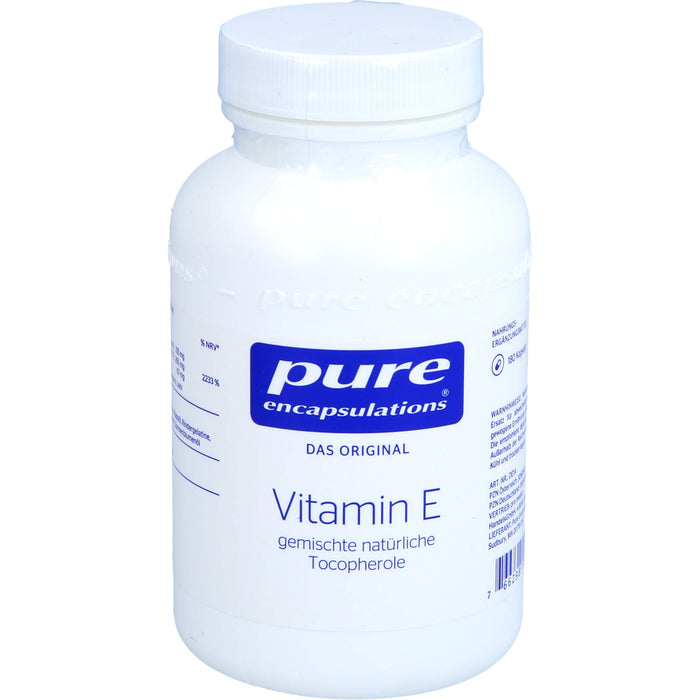 Pure Encapsulations Vitamin E Kapseln, 180 St. Kapseln
