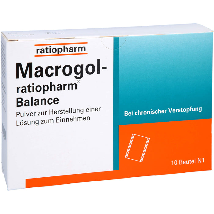 Macrogol-ratiopharm Balance Pulv. zur Herstell. einer Lösung zum Einnehmen, 10 St PLE