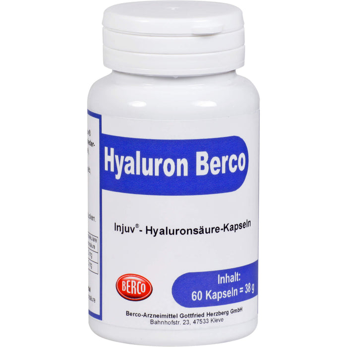 Hyaluron Berco Injuv-Hyaluronsäure-Kapseln, 60 St. Kapseln