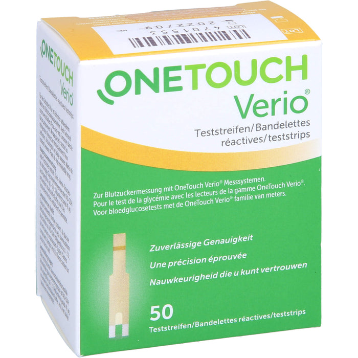 OneTouch Verio Teststreifen, 50 pcs. Test strips