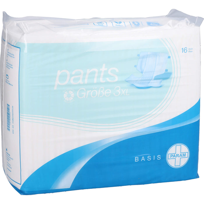 PARAM PANTS Basis Gr.III XL, 16 pc Pantalons