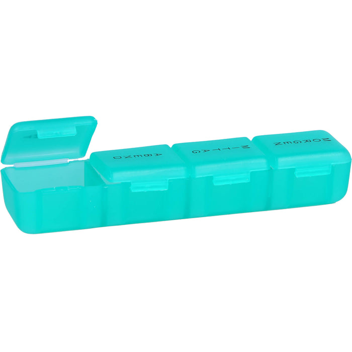 Tablettendose 1 Tag 4 Fächer klein, 1 St