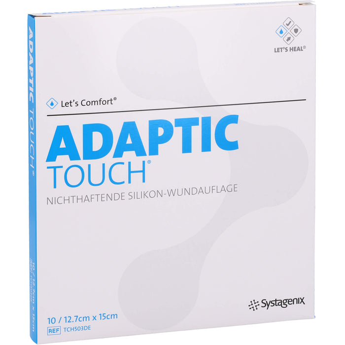 ADAPTIC Touch 12,7x15 nichthaft. Silikon Wundaufl., 10 St WGA