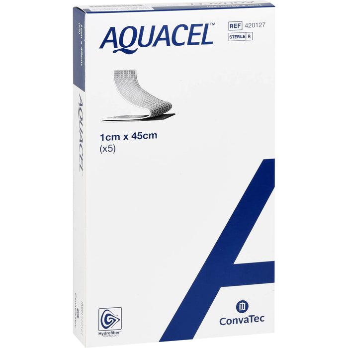 Aquacel Tamponade m.Verstärkungsfasern 1cmx45cm, 5 St TPO