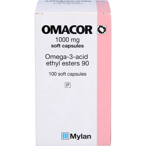 Omacor 1000 mg ACA Weichkapseln, 100 St. Kapseln