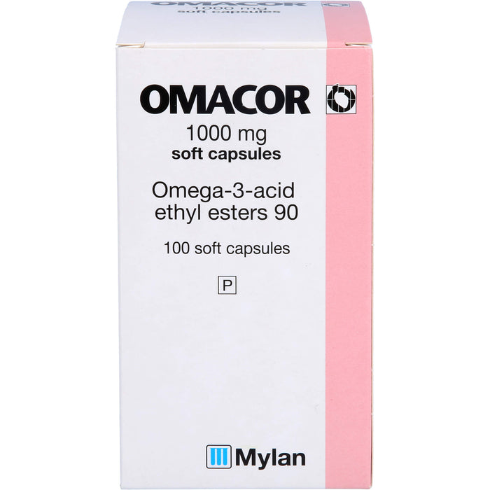 Omacor 1000 mg ACA Weichkapseln, 100 St. Kapseln