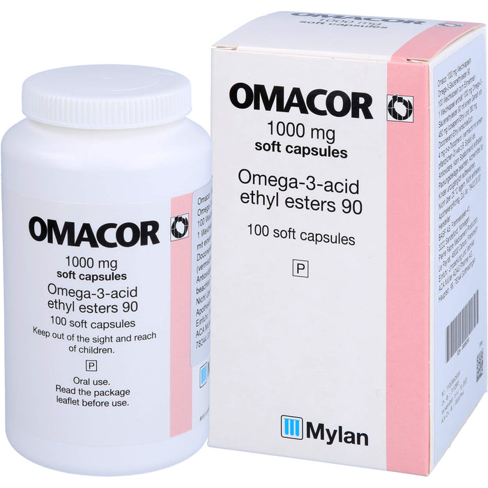 Omacor 1000 mg ACA Weichkapseln, 100 pc Capsules