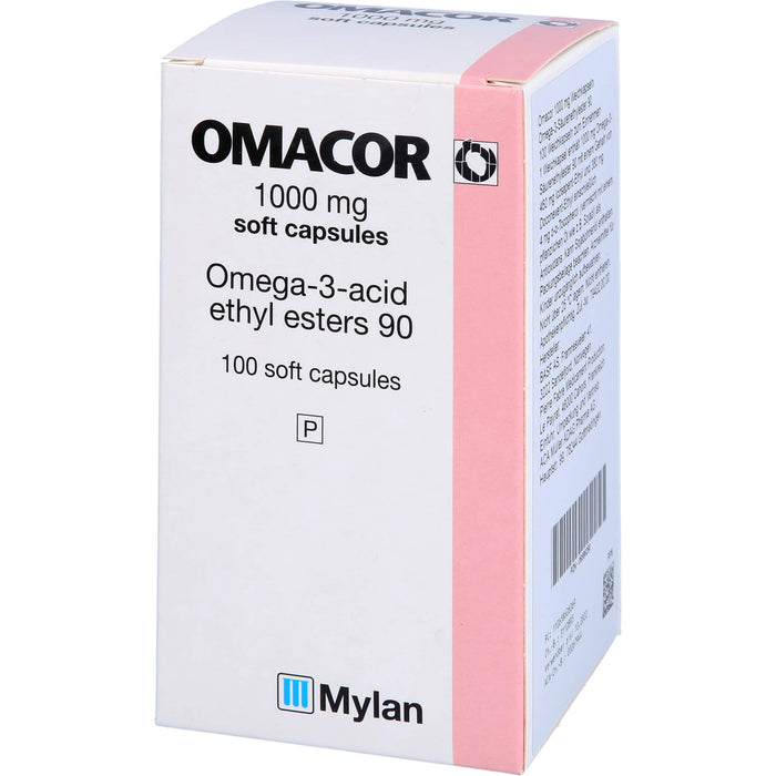 Omacor 1000 mg ACA Weichkapseln, 100 St. Kapseln