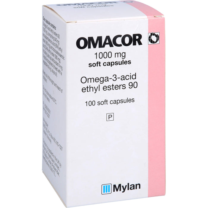 Omacor 1000 mg ACA Weichkapseln, 100 St. Kapseln