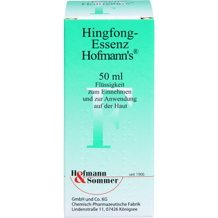 Hingfong Essenz Hofmann's, 50 ml Lösung