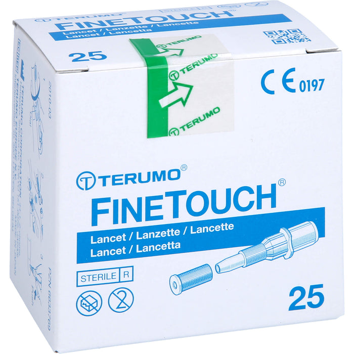 Terumo Finetouch Einmallanzetten, 25 pcs. Pack