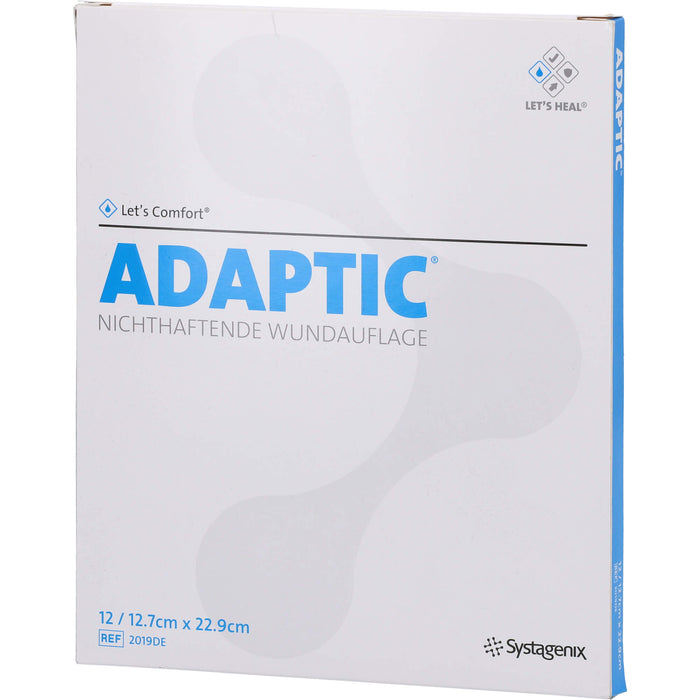 ADAPTIC nichthaftender Wundverband 12,7 x 22,9 cm, 12 pcs. Compresses