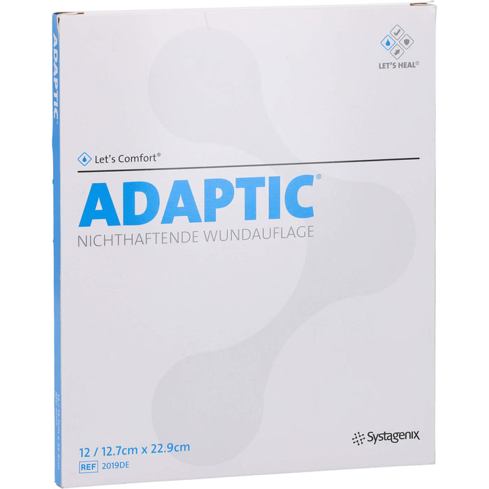 ADAPTIC nichthaftender Wundverband 12,7 x 22,9 cm, 12 pcs. Compresses